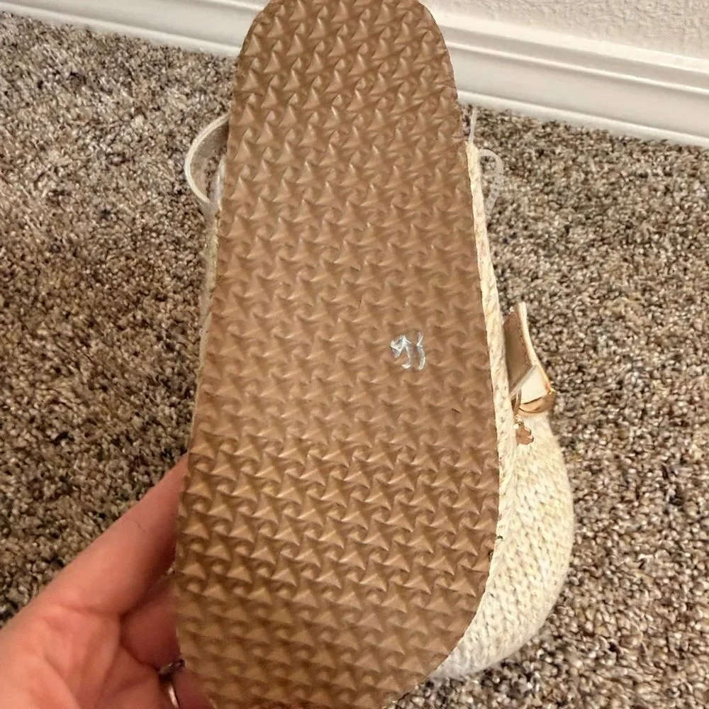 Jellypop Kids 13 Beige Buckle Slip-On Shoes